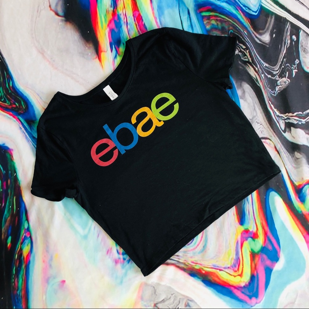 EBae Crop Top NWOT M/L Juniors (adult small)